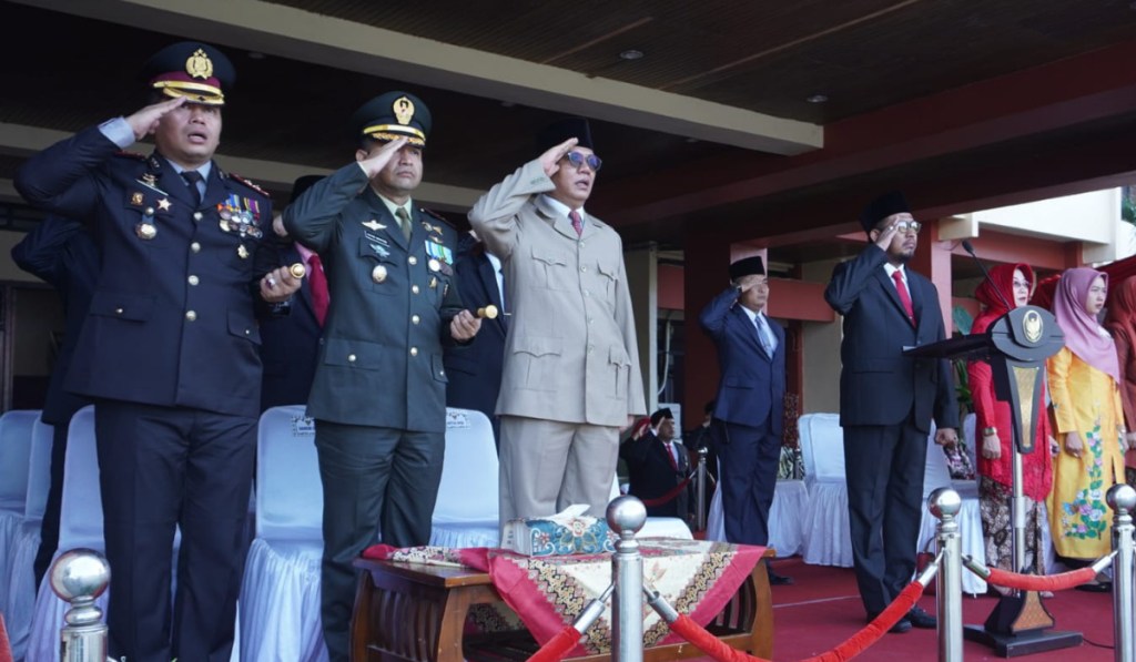 Dandim 0827/Sumenep Mengikuti Upacara Hari Lahir Pancasila Tahun 2024