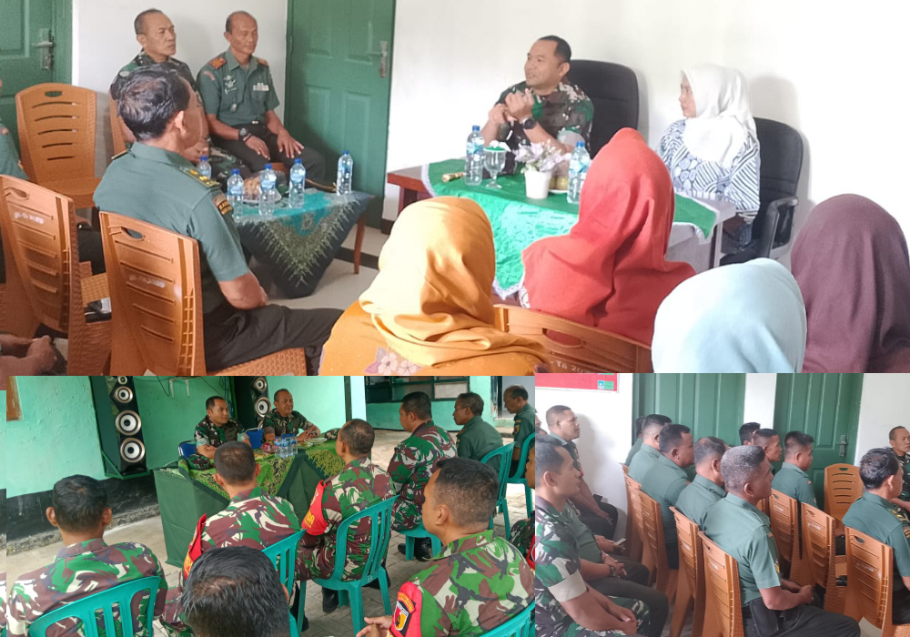 Kunjungi Koramil Jajaran, Dandim Sumenep Ingatkan Jaga&nbsp;Kesehatan