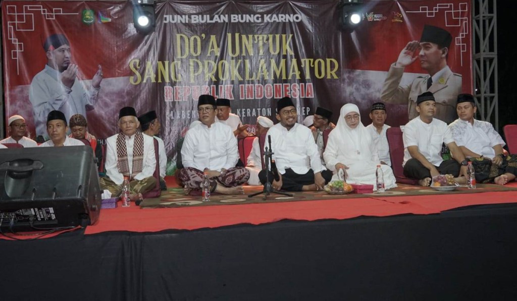 Doa Bersama Untuk Prolamator, Bupati Sumenep Minta Masyarakat Teladani Perjuangan Bung Karno