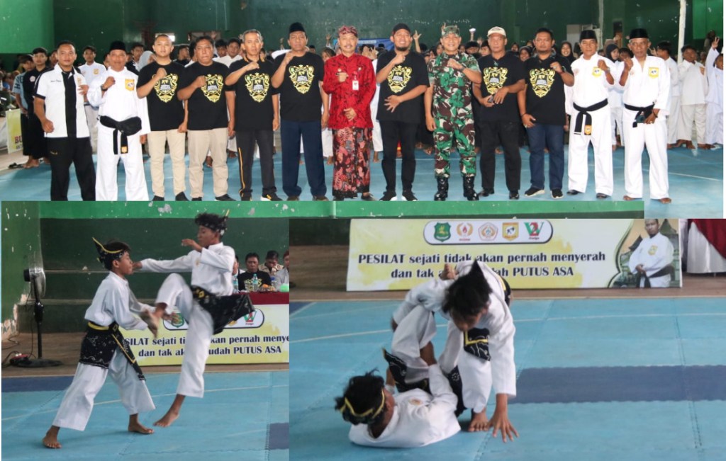 Kasdim Hadiri Pembukaan Kejuaraan Pencak Silat Bupati Sumenep Cup 3