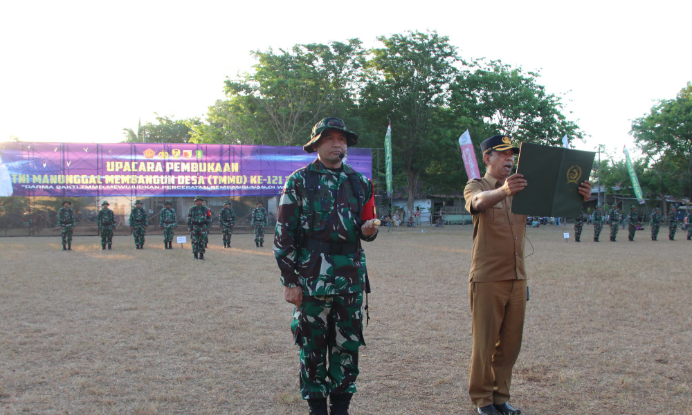 TMMD 121 Kodim 0827/Sumenep Akan di Buka Besok, Ini&nbsp;Sasarannya