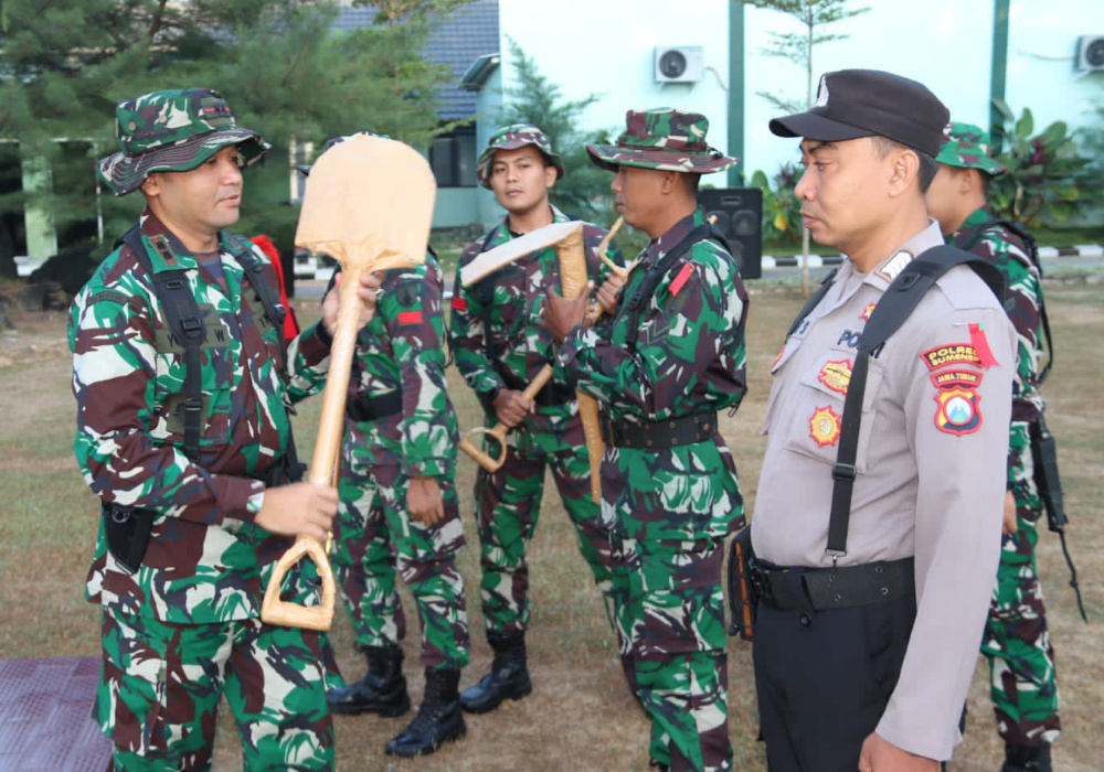 Dandim 0827/Sumenep Pimpin Upacara Pembukaan Pra-TMMD ke-121 TA 2024