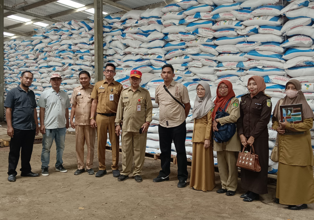 Tim KP3 Monev ke Distributor dan Gudang Penyangga Pupuk Bersubsidi