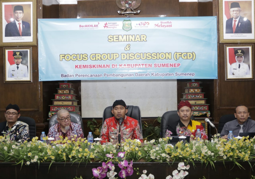 Bappeda Sumenep Gelar Seminar dan FGD Untuk Hasilkan Kebijakan Menekan Angka&nbsp;Kemiskinan