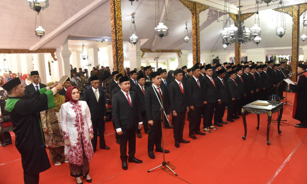 50 Anggota DPRD Sumenep Periode 2024 – 2029&nbsp;Dilantik