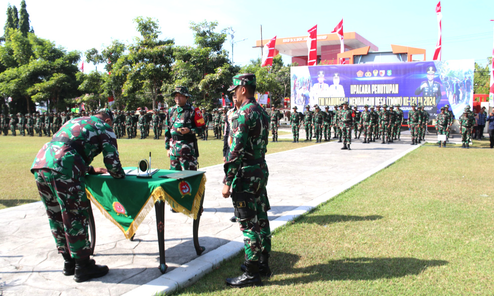 TMMD 121 Kodim 0827/Sumenep Resmi&nbsp;Ditutup