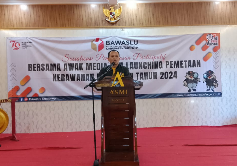 Bawaslu Sumenep Luncurkan Pemetaan Kerawanan Pilkada Serentak&nbsp;2024