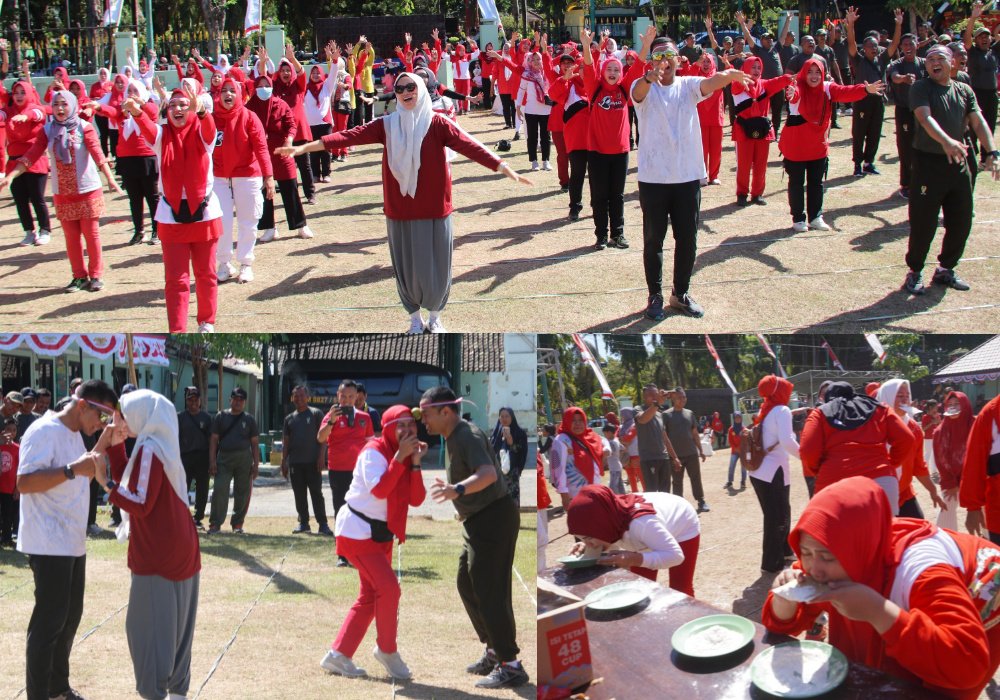 Semarak HUT ke 79 RI, Kodim 0827/Sumenep Gelar Perlombaan