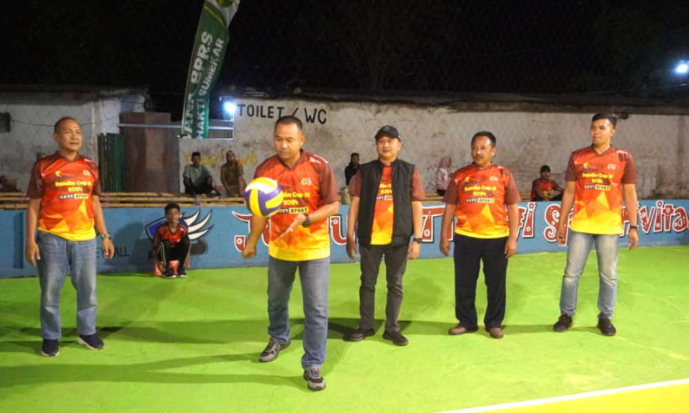 Dandim Sumenep Buka Turnamen Bola Voli Dandim Cup III&nbsp;2024
