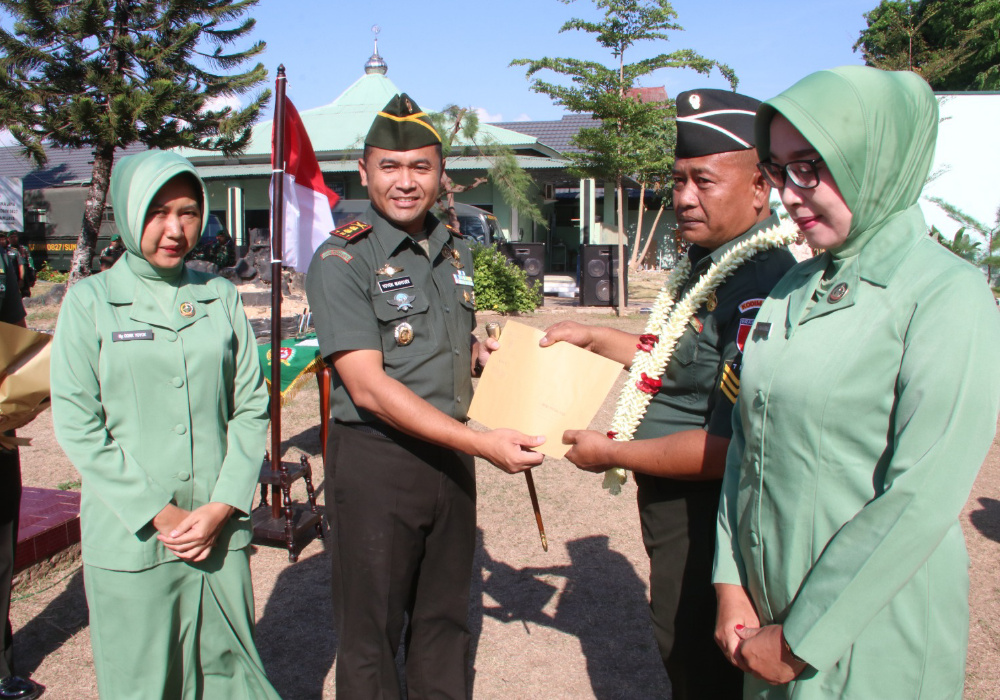 Dandim 0827/Sumenep Pimpin Pelepasan Anggota Purna&nbsp;Tugas