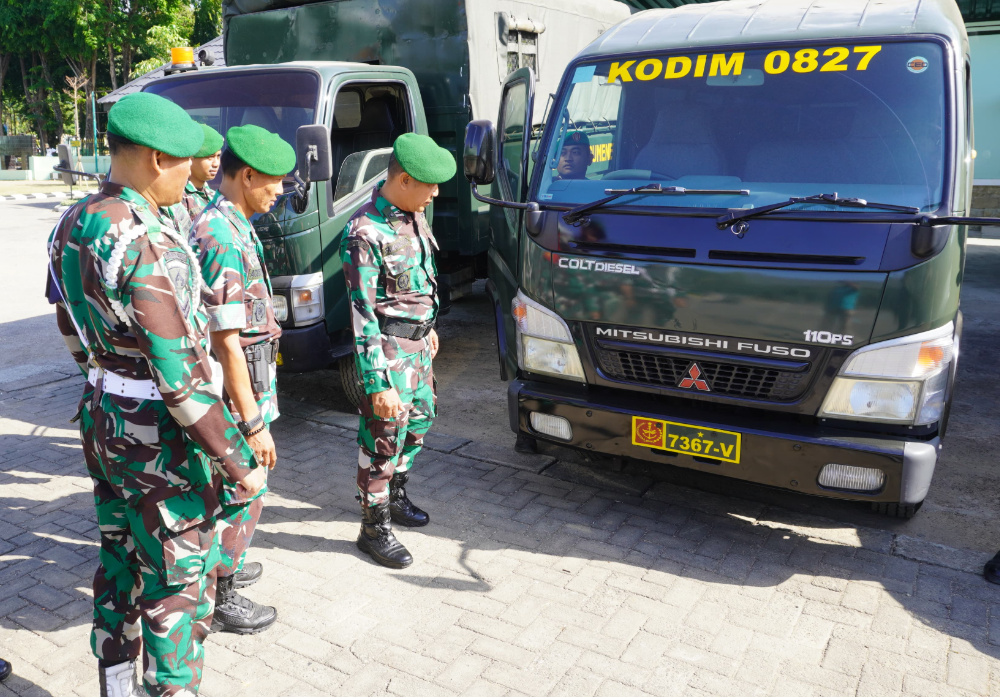 Kodim 0827/Sumenep Gelar Apel Kesiapan PAM Pilkada&nbsp;2024