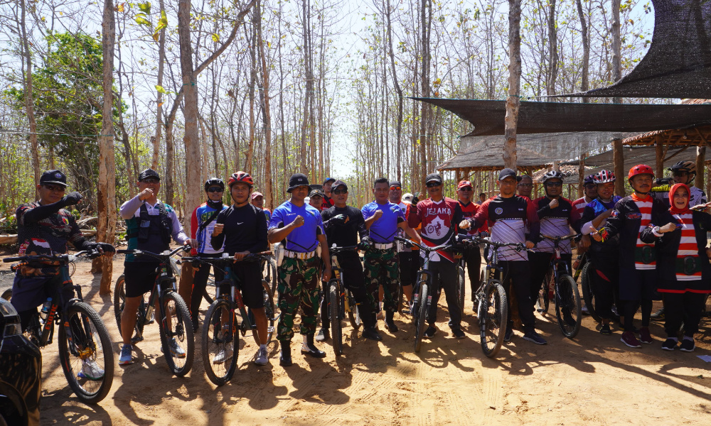 Cara Sehat Kodim 0827/Sumenep Bersama Pemkab Sumenep, Gowes di Akhir&nbsp;Pekan
