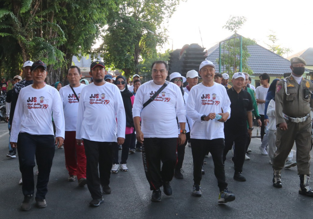 Peringati Hari Lahir Kejaksaan ke 79, Kasdim Sumenep Ikut Meriahkan&nbsp;JJS